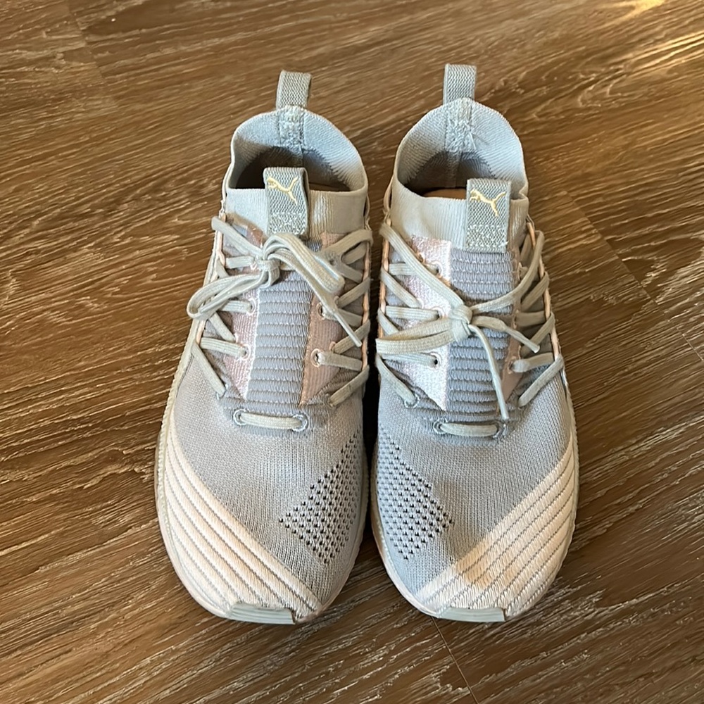 Puma Ignite Pink and Grey Sneakers